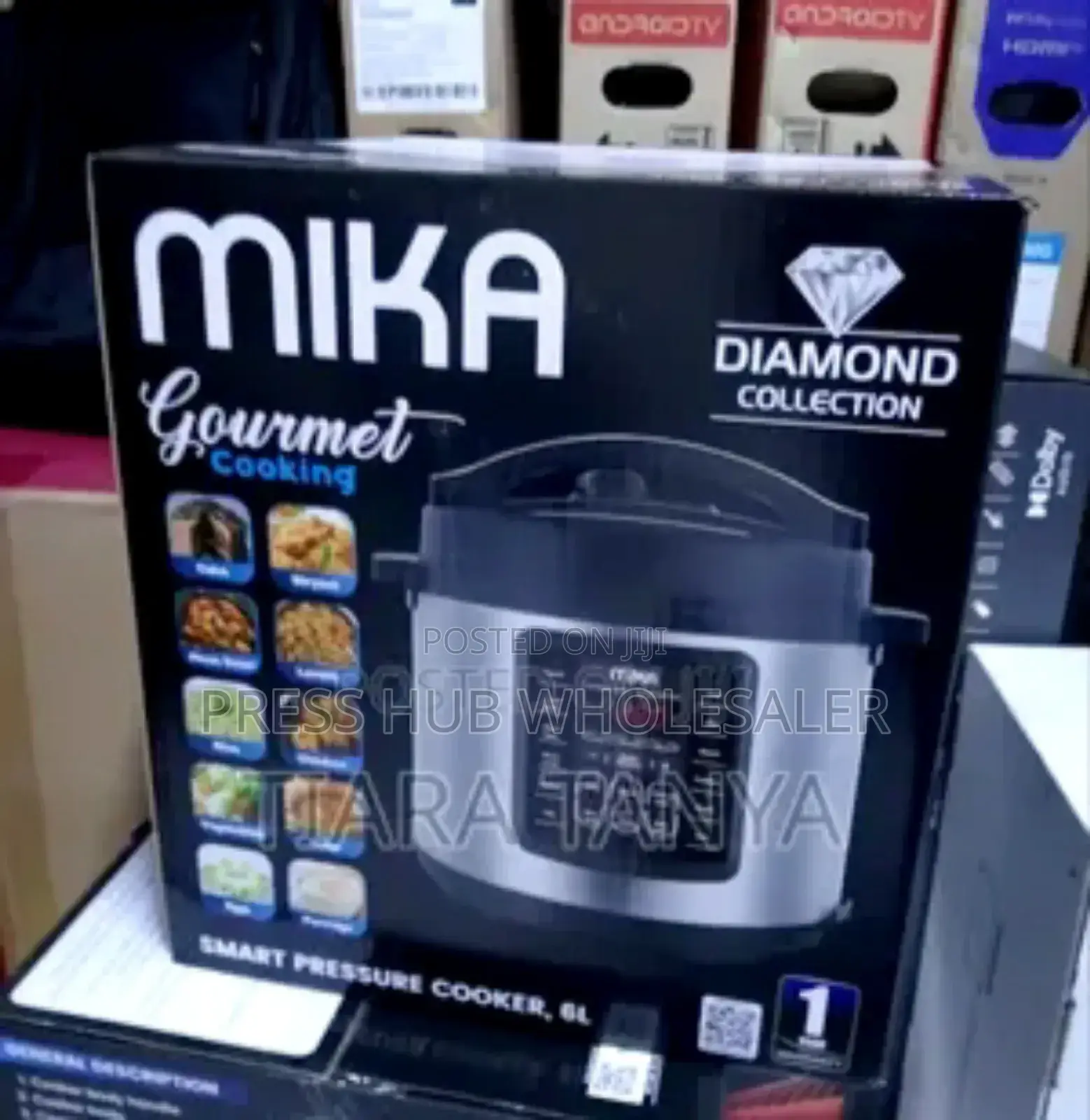 Mika 6l Smart Electric Pressure Cooker (Model: Mpc1106).