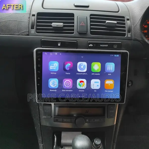 Toyota Avencis 2003-2011 Fitted With 9 Inch and Frame