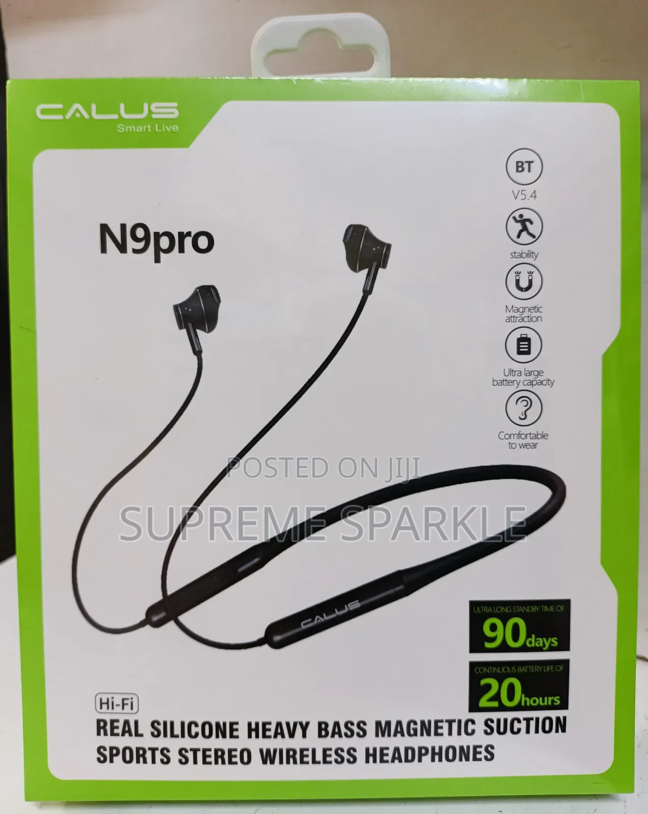 Calus N9pro Neckband Wireless Headphone.