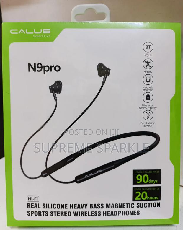 Calus N9pro Neckband Wireless Headphone. - main view