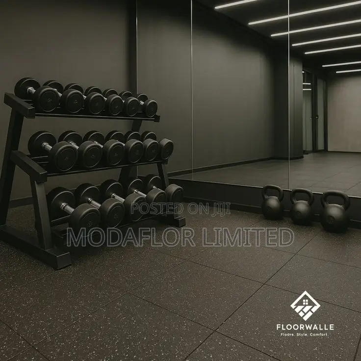 20mm Gym Floor Mats | Noise Impact Reduction