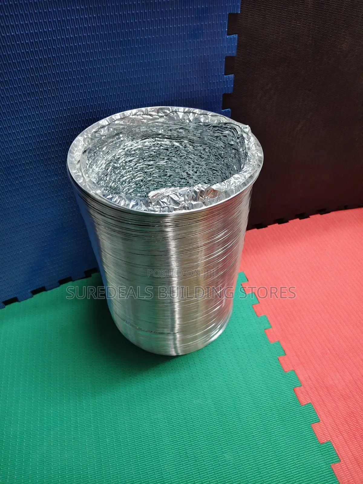Flexible Aluminum Foil Air Duct Vent Hose For Exhaust Double Ducting