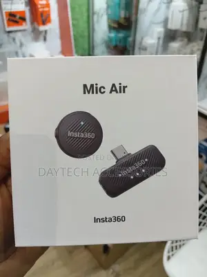 The Insta360 Mic Air Wireless Microphone Kit.