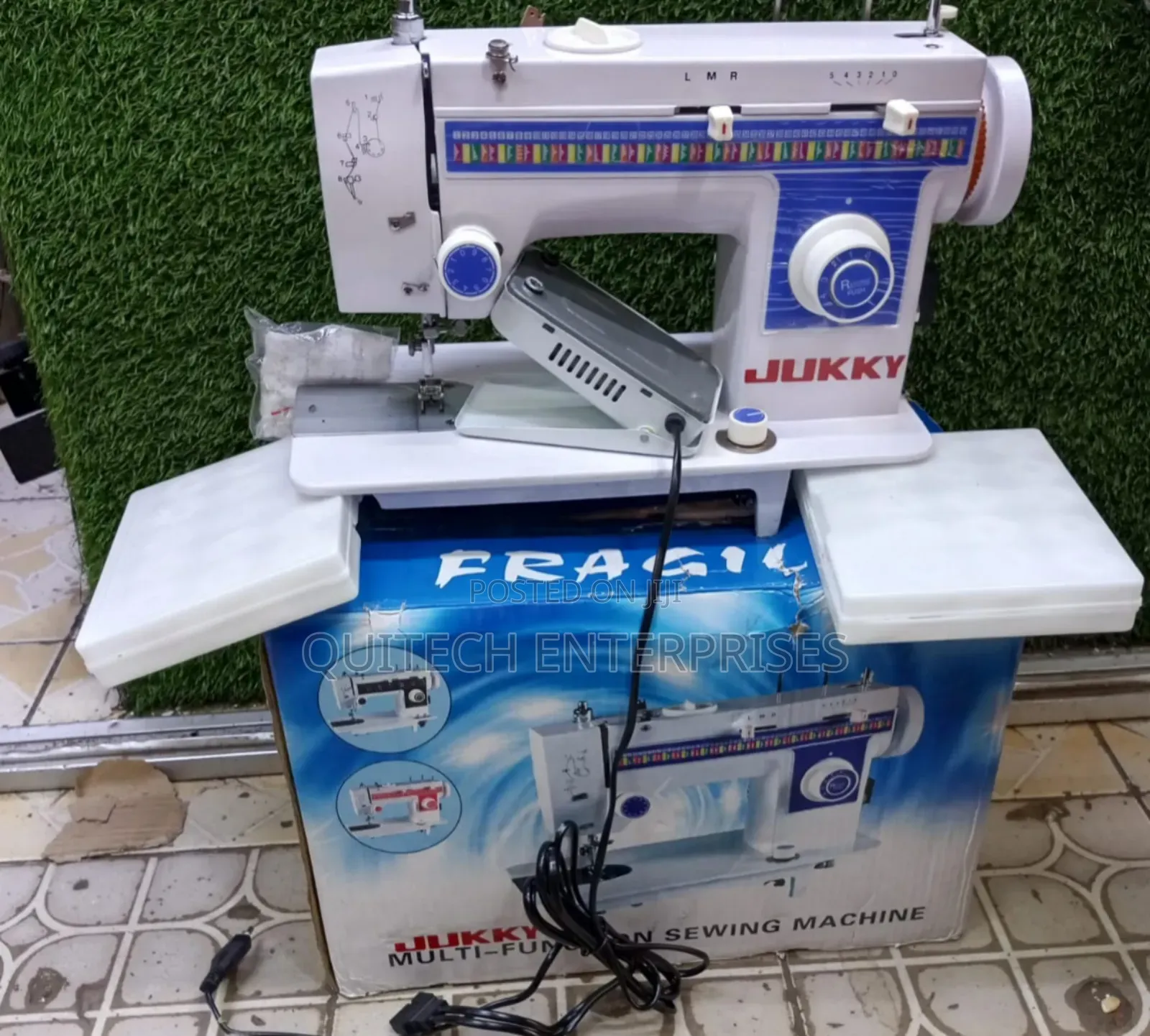Jukky Multifunctional Sewing Machine/ Embroidery Sewing Machine