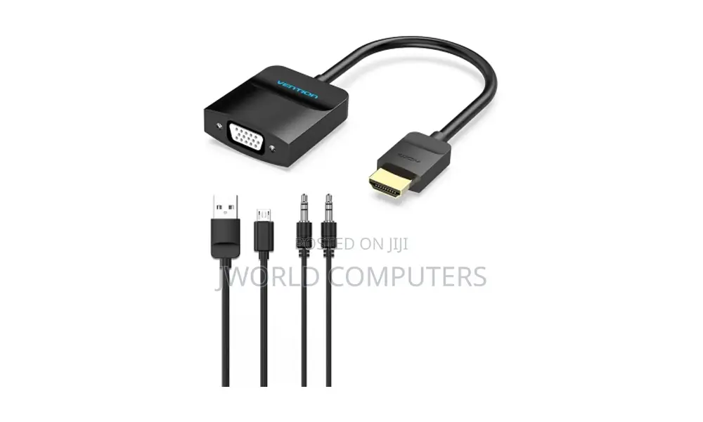 Vention Usb 2.0 C Male to a Female Otg Cable 0.15m Black PVC Type