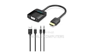 Vention Usb 2.0 C Male to a Female Otg Cable 0.15m Black PVC Type