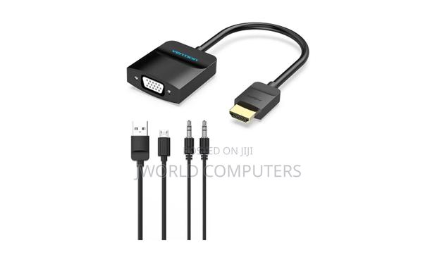 Vention Usb 2.0 C Male to a Female Otg Cable 0.15m Black PVC Type