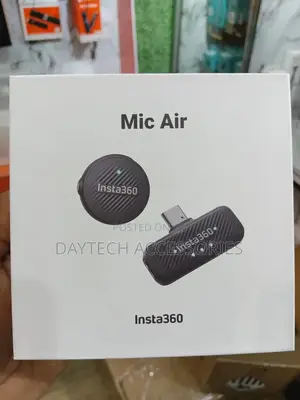 Insta360 Mic Air Wireless Transmitter and Receiver Kit (2.4 Ghz)