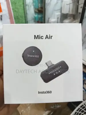 Insta360 Mic Air Wireless Transmitter and Receiver Kit (2.4 Ghz)