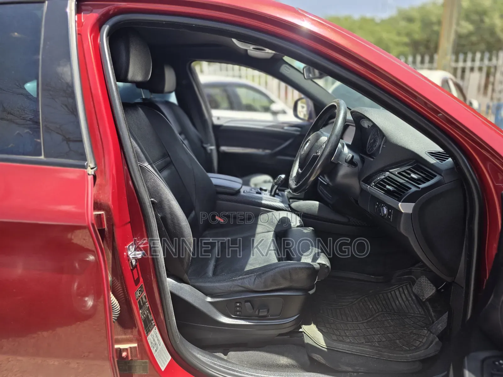 BMW X6 Sports Activity Coupe 2008 Red