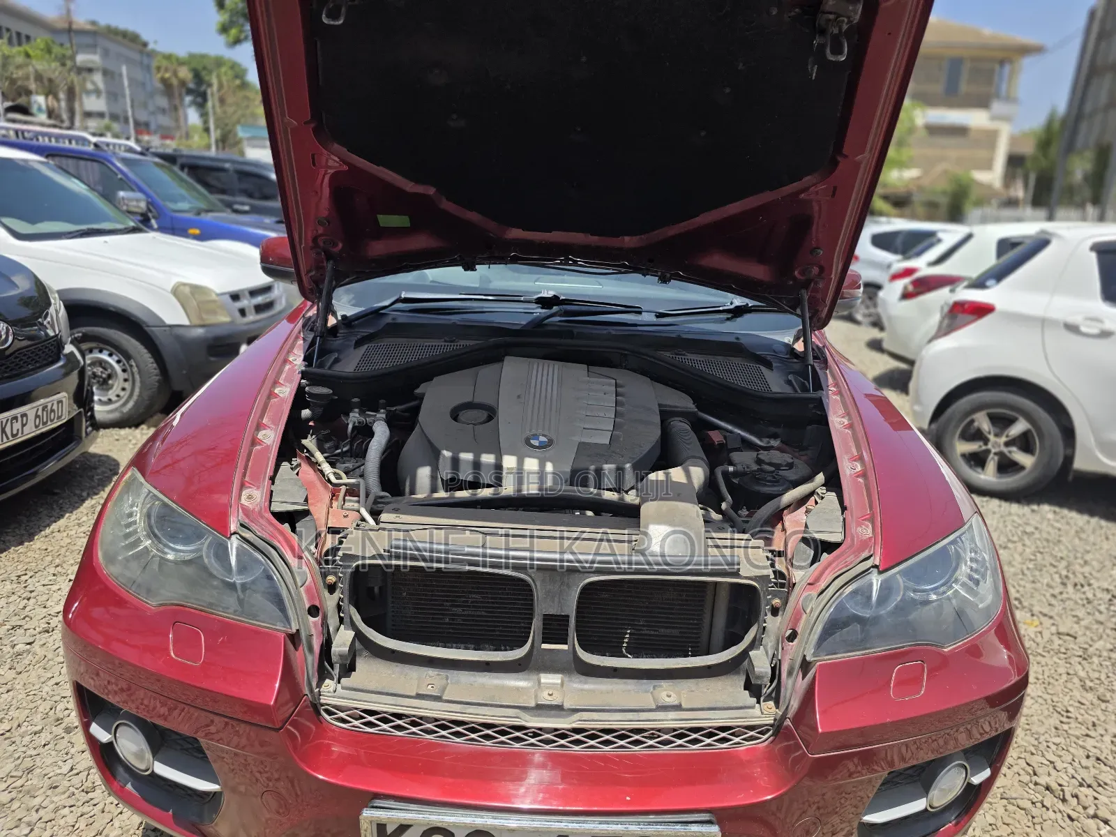 BMW X6 Sports Activity Coupe 2008 Red