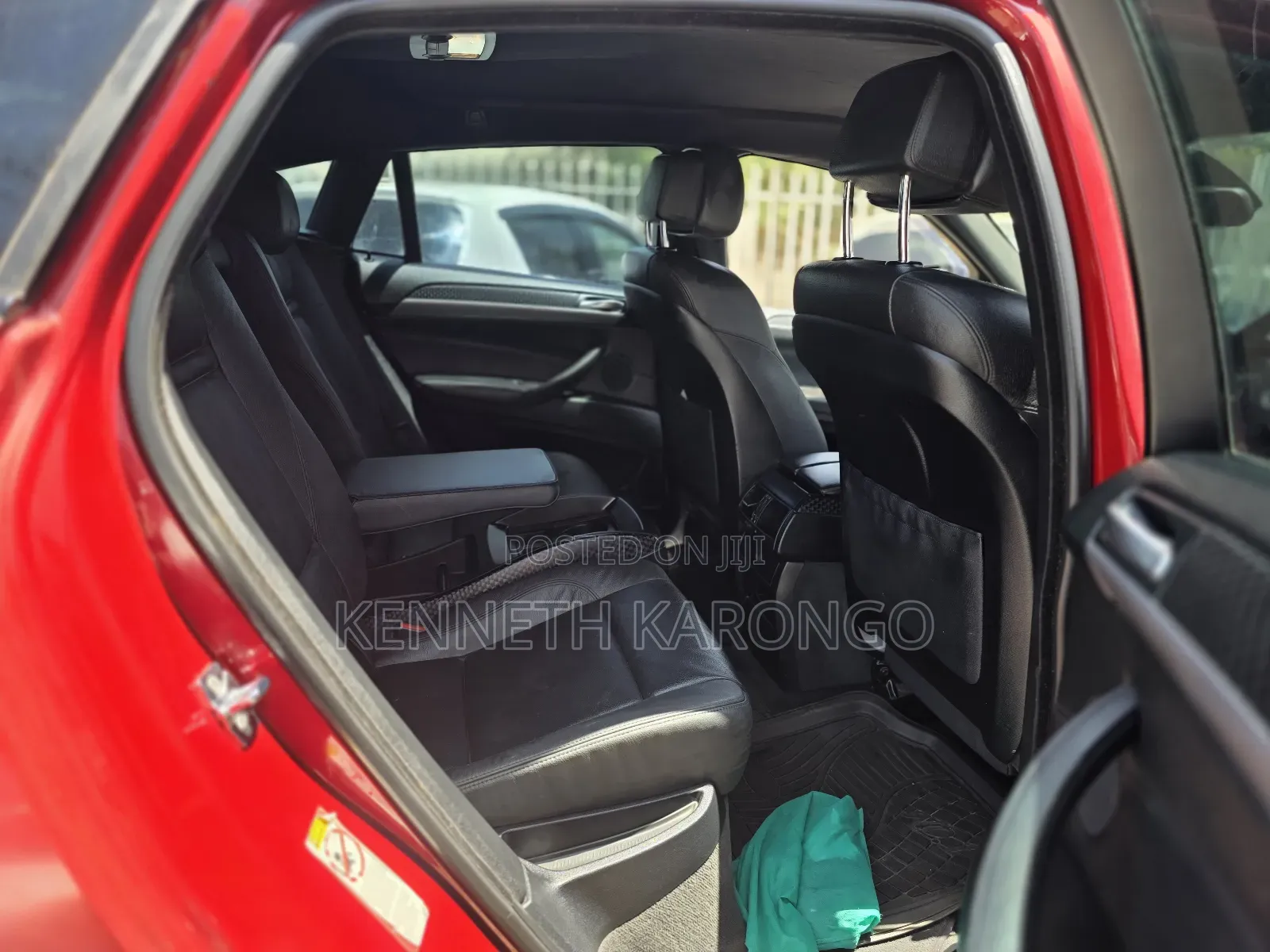 BMW X6 Sports Activity Coupe 2008 Red