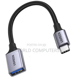 Vention Usb 3.1(Gen 1) C Male to a Female Otg Cable 0.15m Black PVC