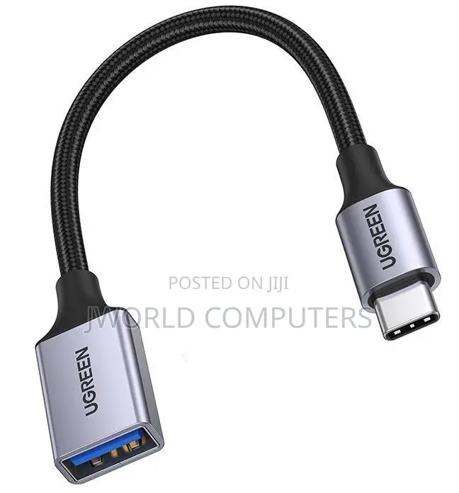 Vention Usb 3.1(Gen 1) C Male to a Female Otg Cable 0.15m Black PVC