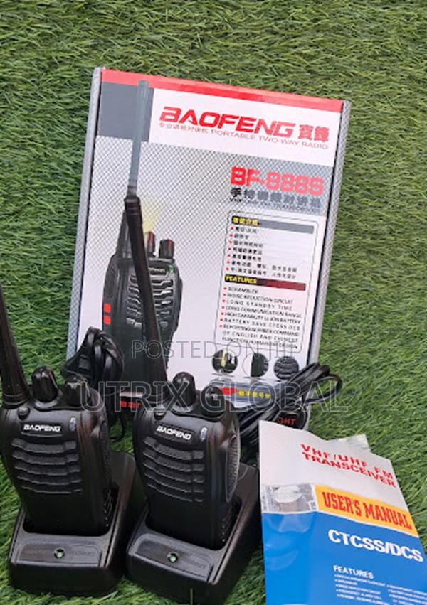 Bf 888s Portable Walkie Talkies For Security Teams - main view