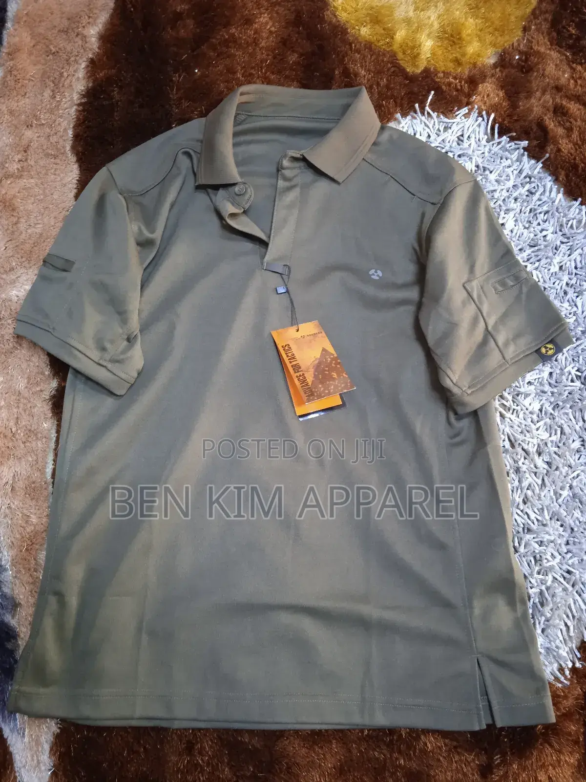 Tactical Polo Tshirts Brown, Grey Blue and Black