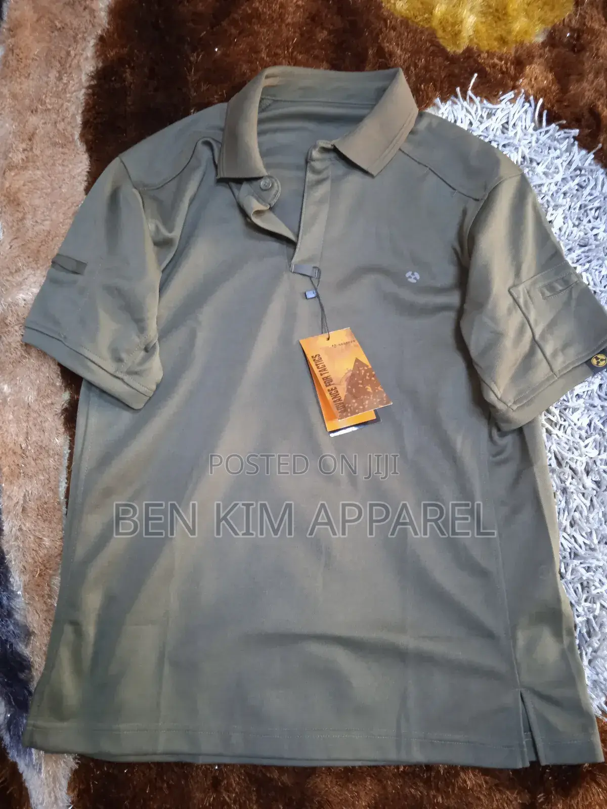 Tactical Polo Tshirts Brown, Grey Blue and Black