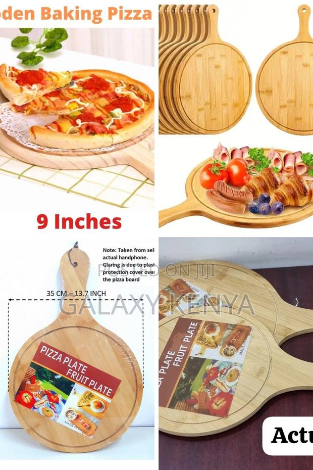 Big Bamboo Pizza Board Tray/Plate