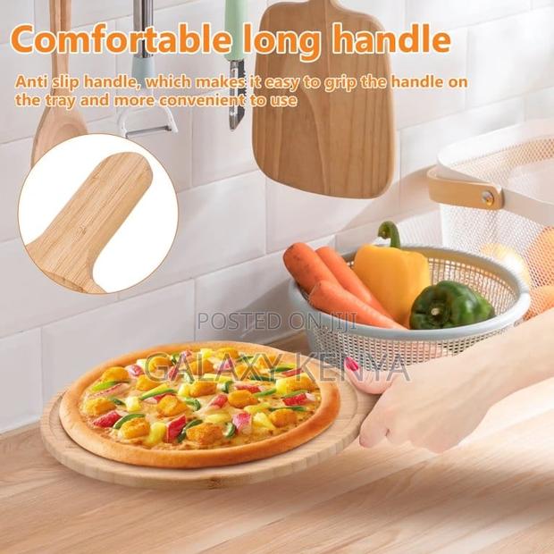 Big Bamboo Pizza Board Tray/Plate - thumbnail 7