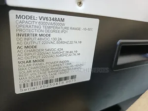 Hepu 6.5kva 5kw 48v Hybrid Inverter Low Frequency