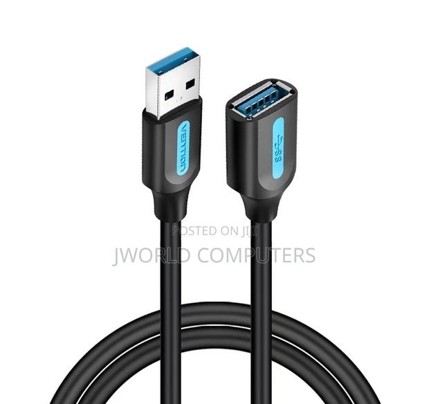 Vention Usb-C Male to Usb 3.0 Female Otg Adapter Black PVC Type