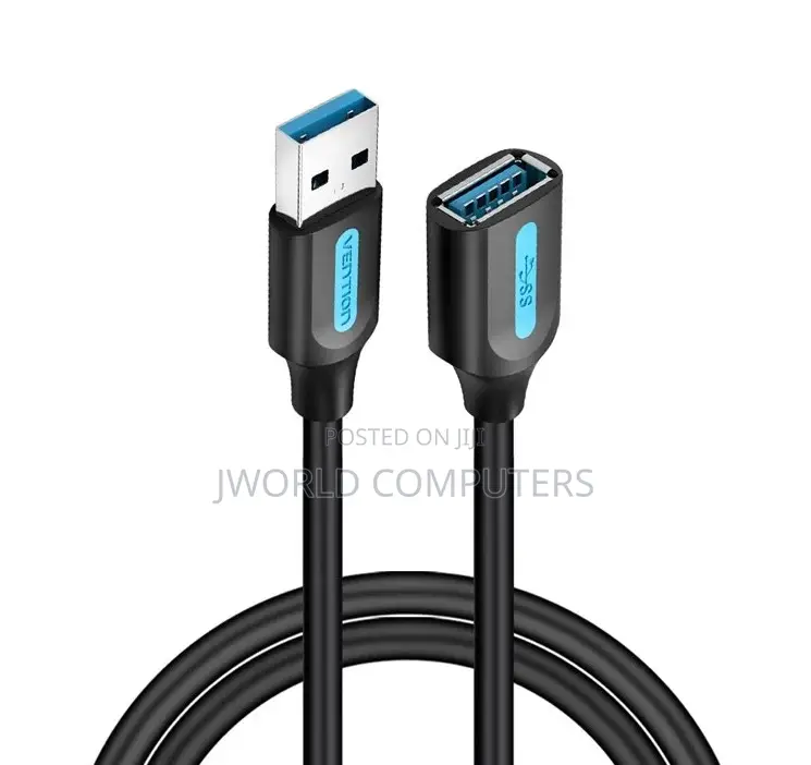 Vention Usb-C Male to Usb 3.0 Female Otg Adapter Black PVC Type