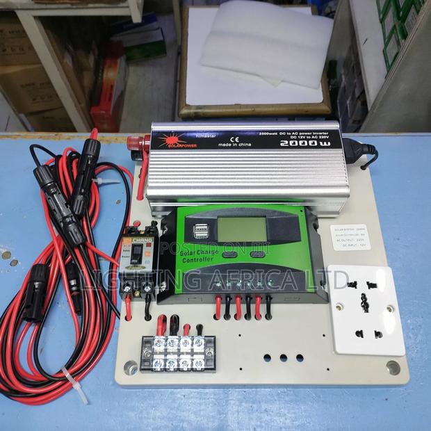 2000w Simplified Solar System - 50a Controller - Dc Breaker Board - thumbnail 3