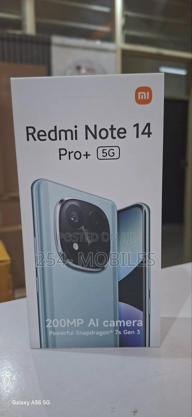 New Xiaomi Redmi Note 14 Pro+ 5G 256 GB Purple