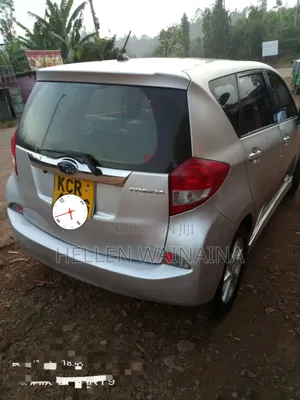 Subaru Trezia 2012 Silver