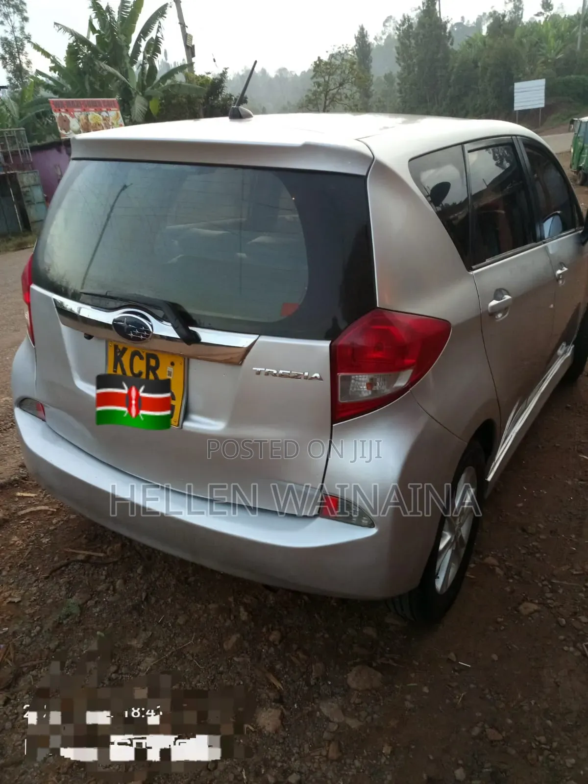 Subaru Trezia 2012 Silver