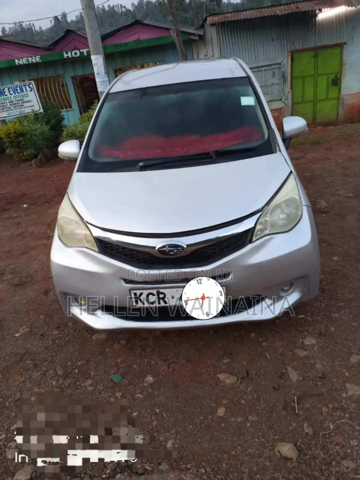 Subaru Trezia 2012 Silver
