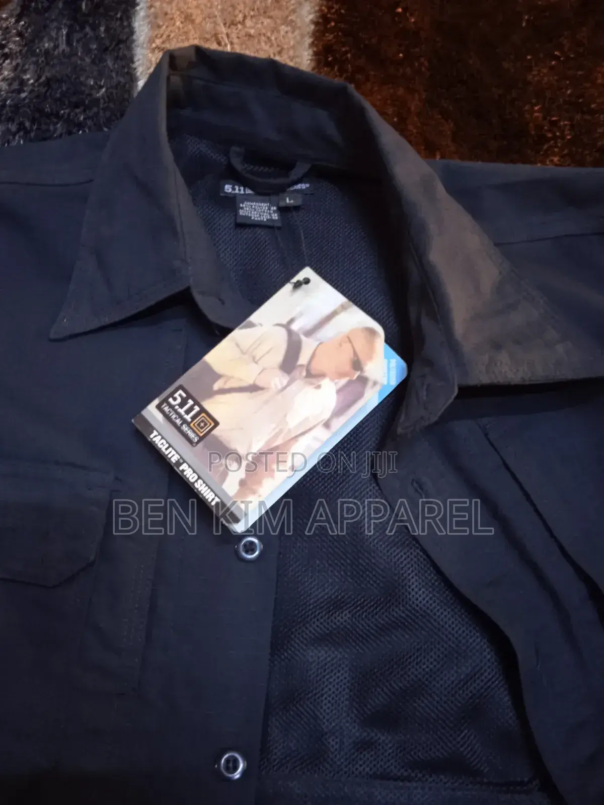 5.11 Tactical Series Shirts Medium Black Short Sleeves