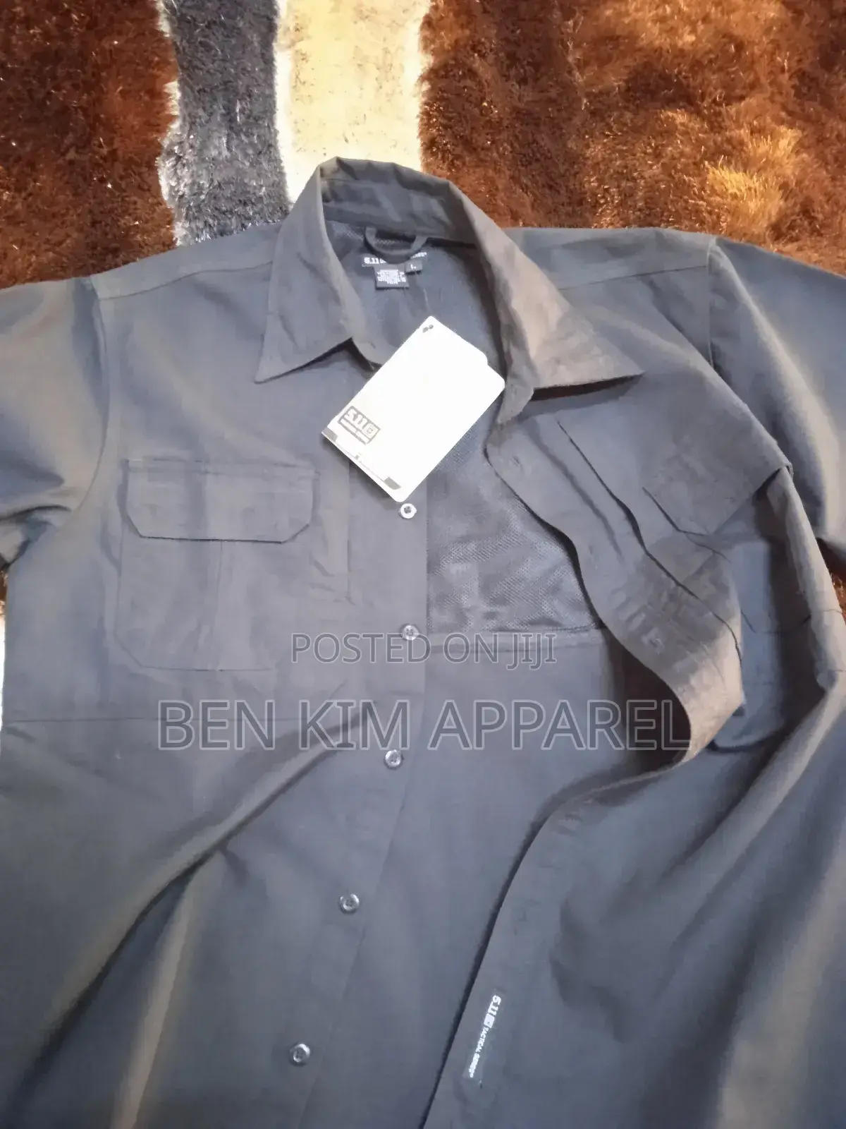 5.11 Tactical Series Shirts Medium Black Short Sleeves