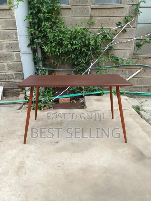 Brown Dinning Table - main view