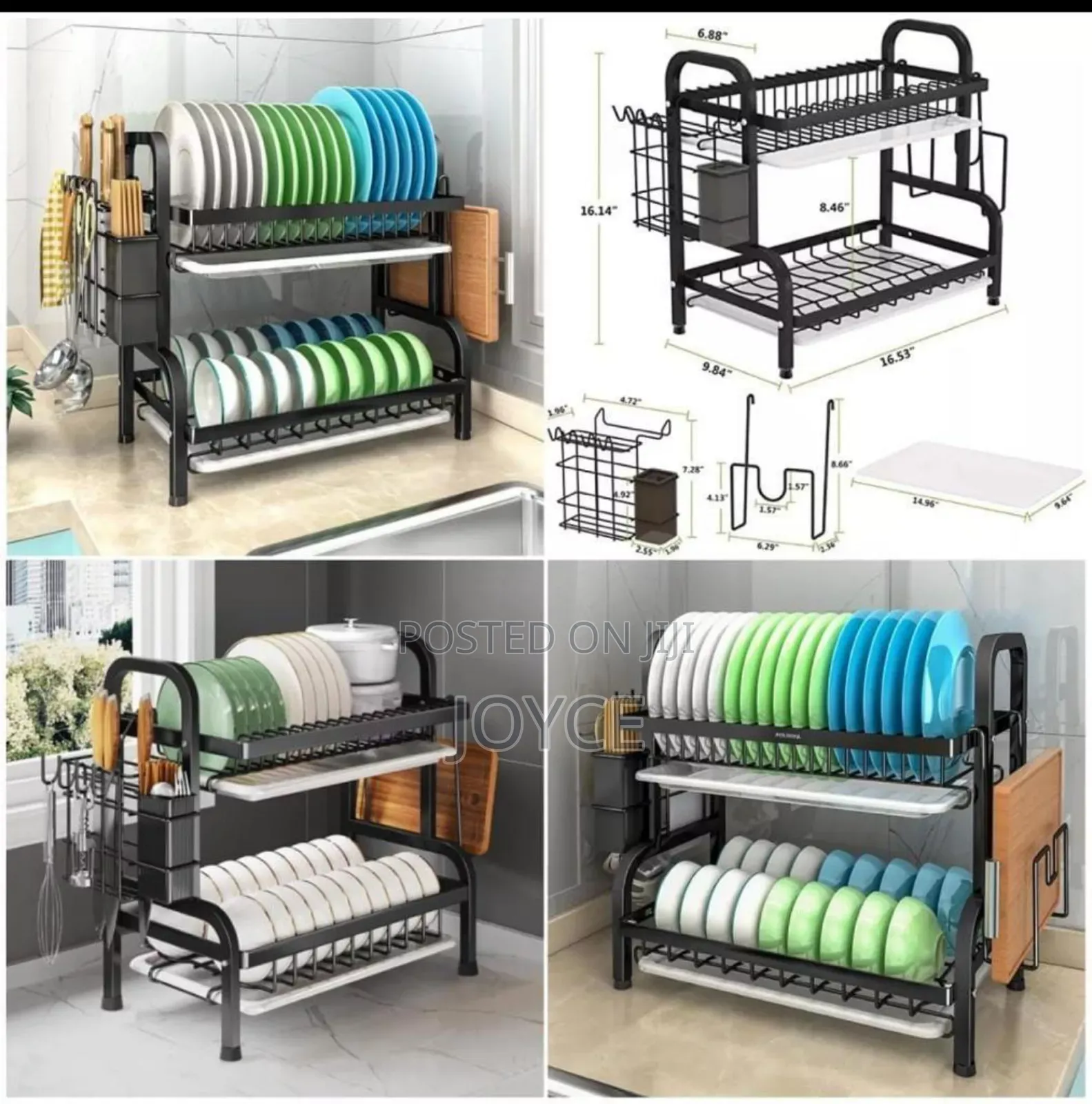2 Tier Dish Rack
