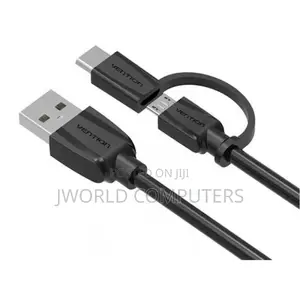Vention Cotton Braided Usb-C to Usb-C 3.1 Cable 1m Gray