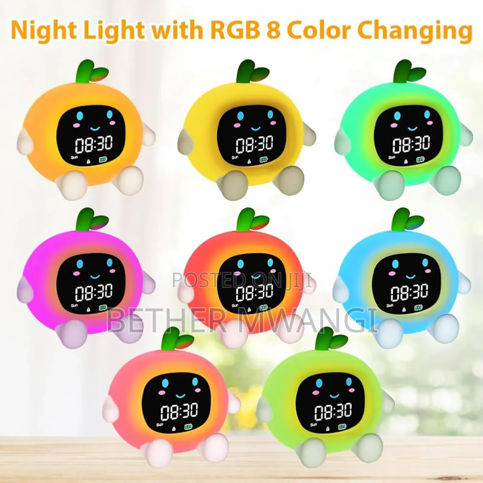 Kids Sleep Training Alarm Clock With Lamp In Kenya