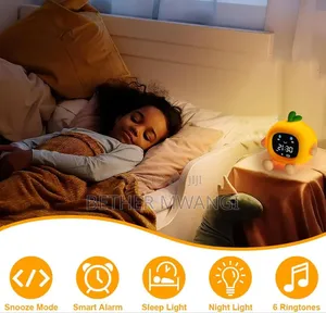 Kids Sleep Training Alarm Clock With Lamp In Kenya