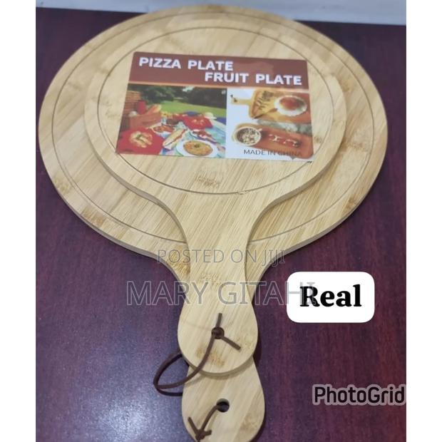 Bamboo Pizza Board Plate