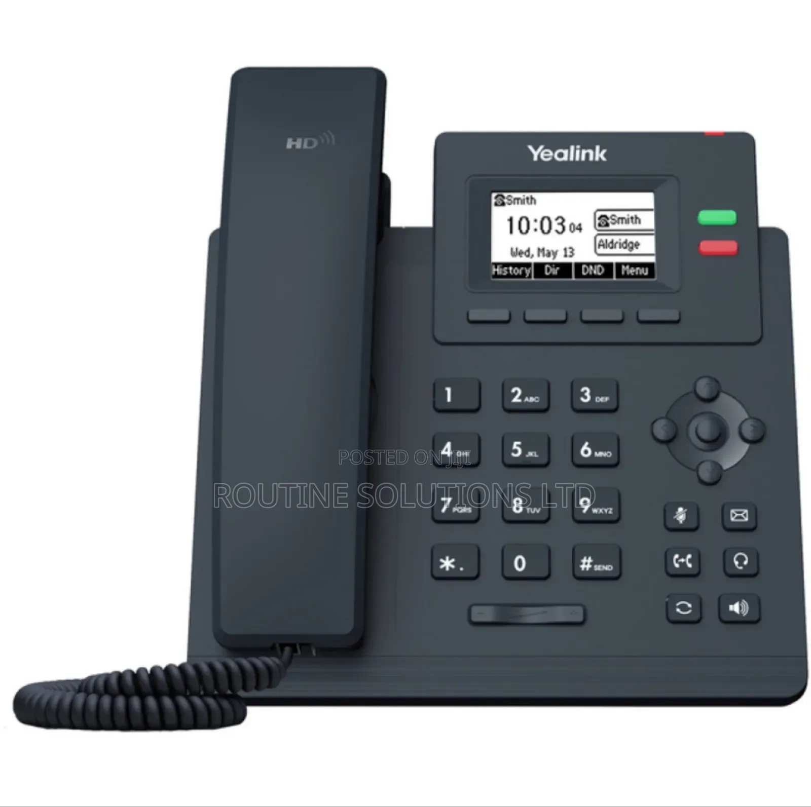 Yealink Ip Phone T31p Black and White Display