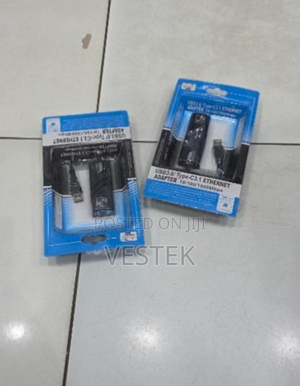 Usb-C to Ethernet Adapter Type C to Gigabit Network Rj45 100mbps Lan
