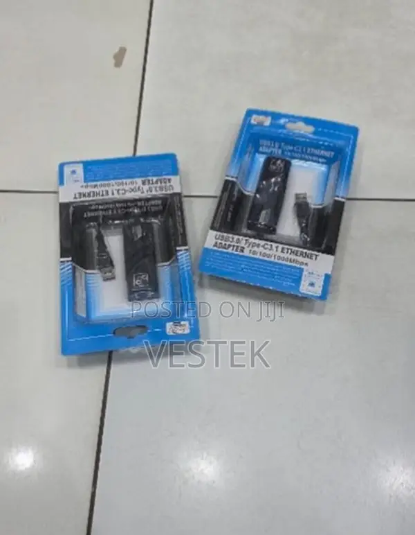 Usb-C to Ethernet Adapter Type C to Gigabit Network Rj45 100mbps Lan