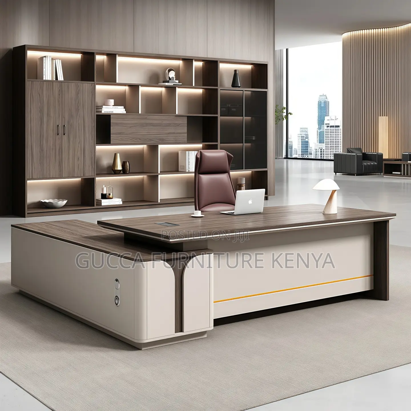 1.8 Meters Executive Office Desk With Extension