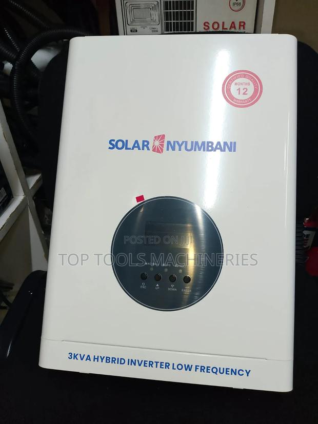 Solar Nyumbani 3kva 24v Hybrid Inverter Low Frequency