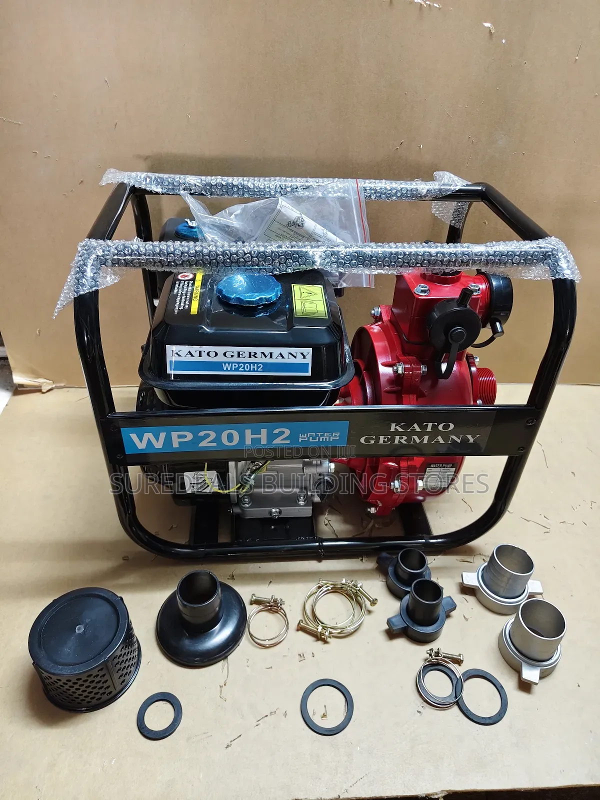 Kato Germany Wp20h2 High-Pressure Petrol Water Pump.