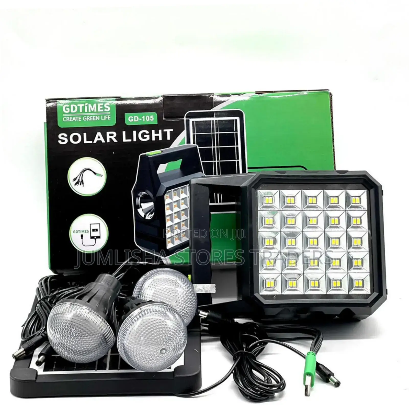 Gd Times Gd-105 Solar Lighting Power Kit