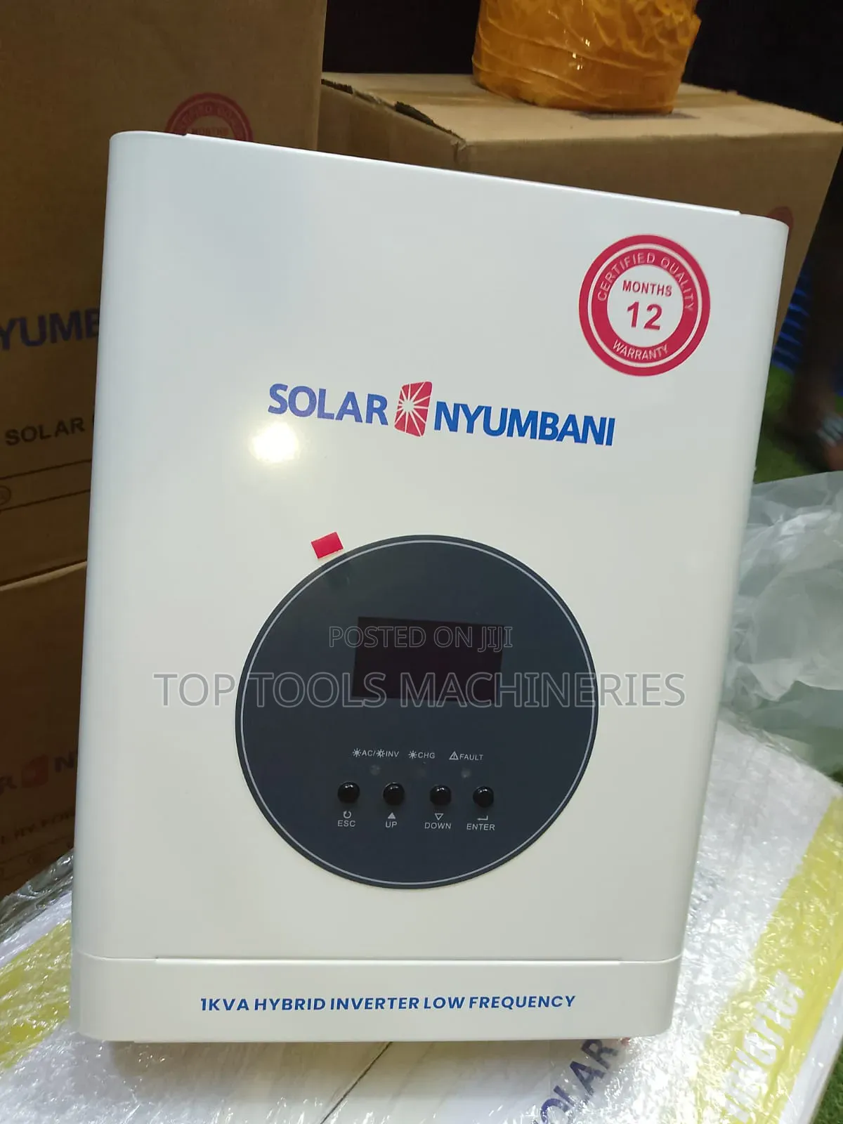 Solar Nyumbani 1kva 12v Hybrid Inverter Low Frequency