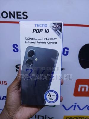 New Tecno Pop 10 64 GB Black - main view