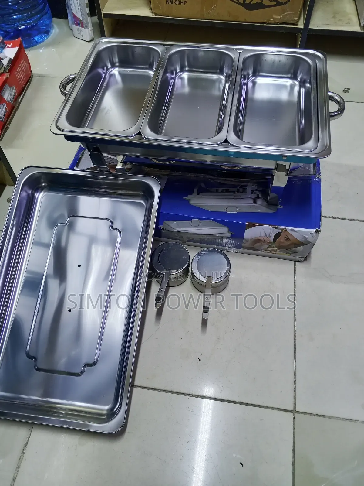 Multi-Functional Triple Tray Chaffing Dish