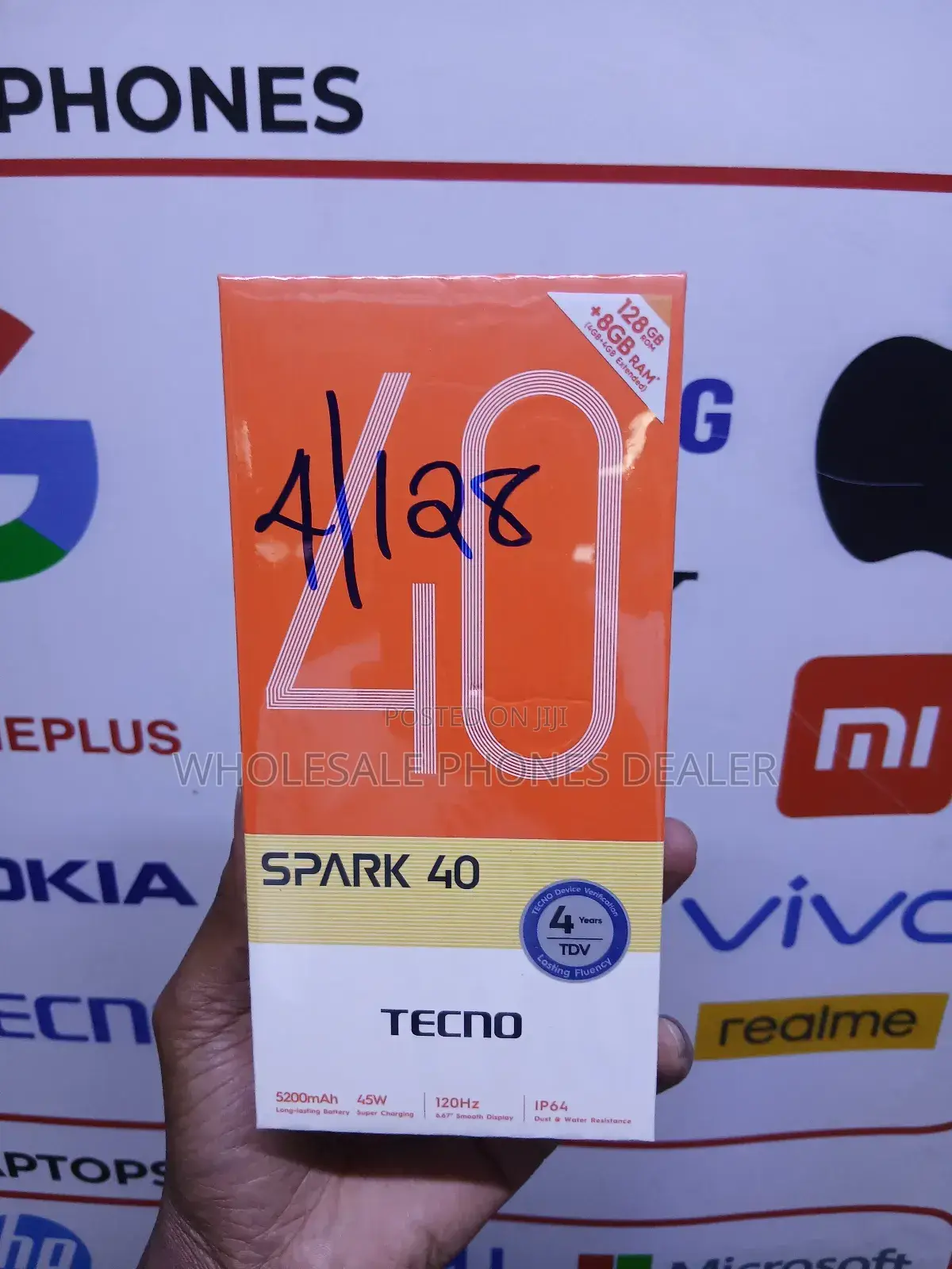 New Tecno Spark 40 128 GB Black